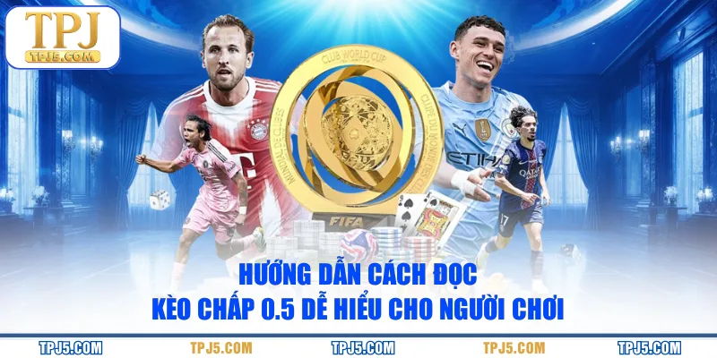 Hướng dẫn cách đọc kèo chấp 0.5 dễ hiểu cho người chơi